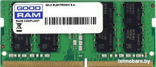Оперативная память GOODRAM 4GB DDR4 SODIMM PC4-21300 GR2666S464L19S/4G фото 3