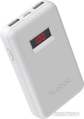 Портативное зарядное устройство Yoobao PD10 (белый) фото 3