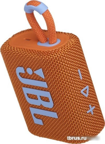 Беспроводная колонка JBL Go 3 (оранжевый) фото 6
