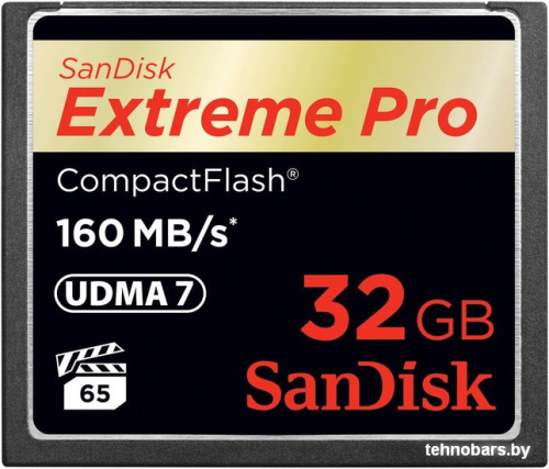 Карта памяти SanDisk Extreme Pro CompactFlash 32GB (SDCFXPS-032G-X46) фото 3