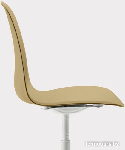 Офисный стул Ikea Лейф-арне 493.049.67 (оливково-зеленый/бальсбергет белый) фото 4