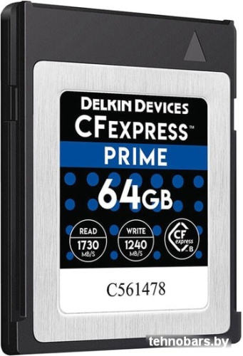 Карта памяти Delkin Devices CFexpress Prime 64GB фото 4