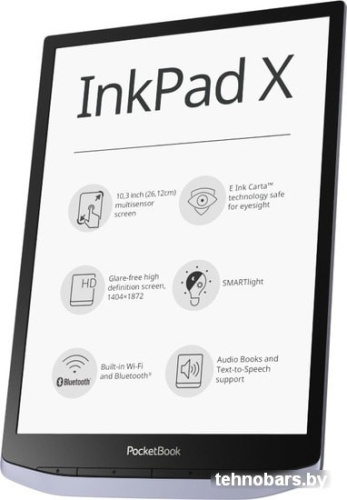 Электронная книга PocketBook InkPad X (серый) фото 5