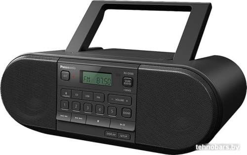 Портативная аудиосистема Panasonic RX-D550GS-K фото 4