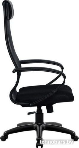 Кресло Metta SU-1-BP Комплект 11, Pl тр/сечен (пластиковые ролики, черный) фото 5