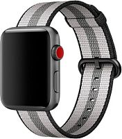 Ремешок Miru SN-02 для Apple Watch (черная полоса)