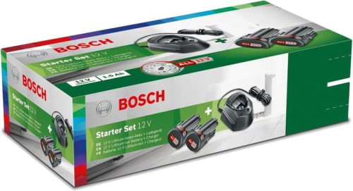 Аккумулятор с зарядным устройством Bosch 1600A01L3E (12В/1.5 Ah + 12В) фото 3