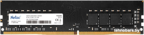 Оперативная память Netac Basic 4GB DDR4 PC4-21300 NTBSD4P26SP-04 фото 3