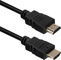 Кабель ACD ACD-DHHM1-10B HDMI - HDMI (1 м, черный)