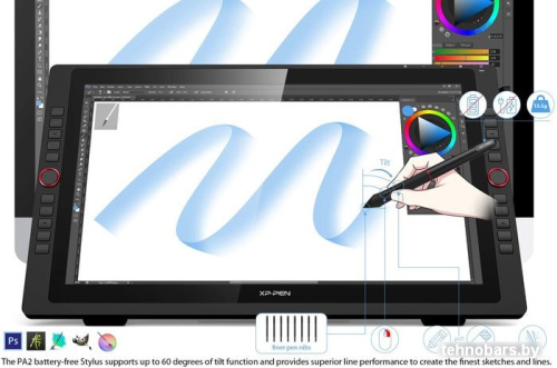 Интерактивный дисплей XP-Pen Artist 22R Pro фото 5