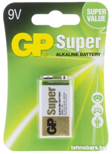 Батарейки GP Super 6LR61/1604A фото 3