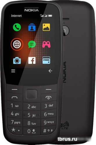 Мобильный телефон Nokia 220 4G (черный) фото 3