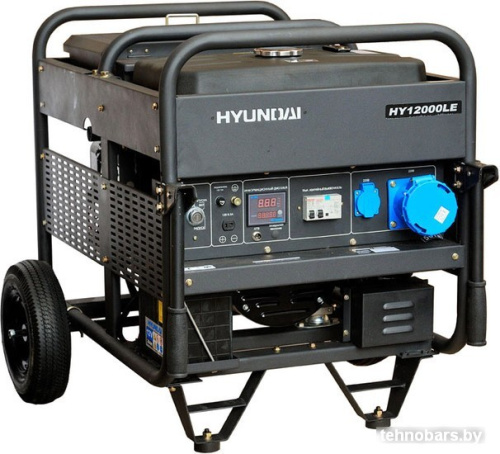 Бензиновый генератор Hyundai HY 12000LE фото 3
