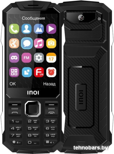 Кнопочный телефон Inoi 354Z (черный) фото 3