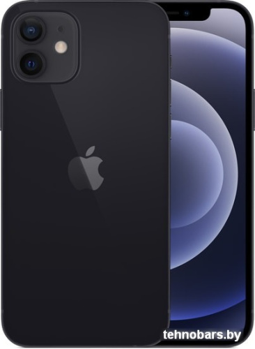 Смартфон Apple iPhone 12 64GB (черный) фото 3