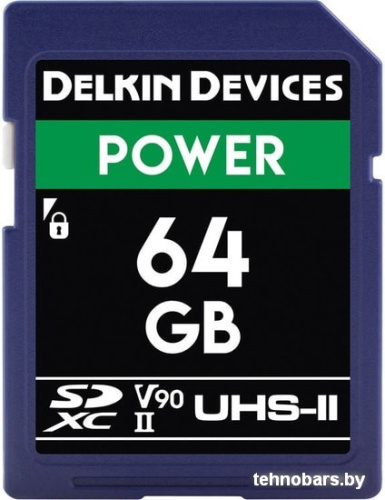 Карта памяти Delkin Devices SDXC Power UHS-II 64GB фото 3