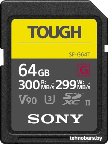 Карта памяти Sony SDXC SF-G64T 64GB фото 3