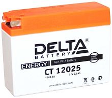 Мотоциклетный аккумулятор Delta CT 12025 (2.5 А·ч)