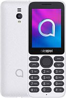 Кнопочный телефон Alcatel 3080G (белый)