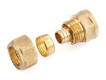 Муфта 16(2,0)х3/4" вн. для трубы PEX General Fittings 330002H051620A