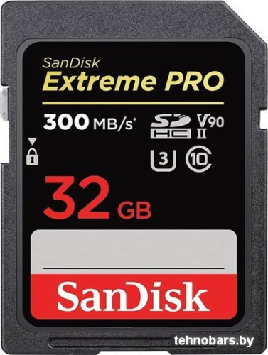 Карта памяти SanDisk Extreme PRO SDHC SDSDXDK-032G-GN4IN 32GB фото 3