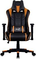 Кресло AeroCool AC220 AIR (черный/оранжевый)