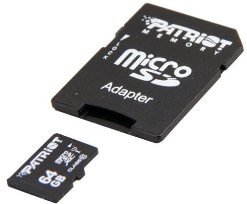 Patriot microSDXC LX Series (Class 10) 64GB + адаптер [PSF64GMCSDXC10] фото 4
