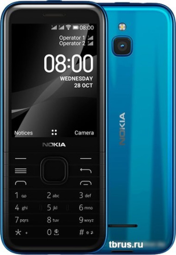 Мобильный телефон Nokia 8000 4G Dual SIM (синий) фото 3