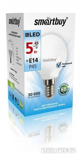 Светодиодная лампа SmartBuy P45 E14 5 Вт 4000 К [SBL-P45-05-40K-E14] фото 4