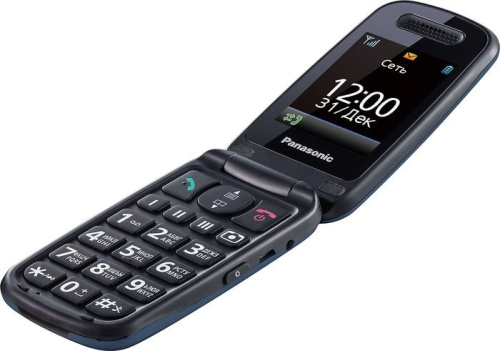 Мобильный телефон Panasonic KX-TU456RU (синий) фото 4