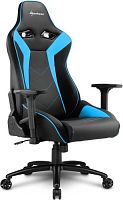 Кресло Sharkoon Elbrus 3 (черный/синий)