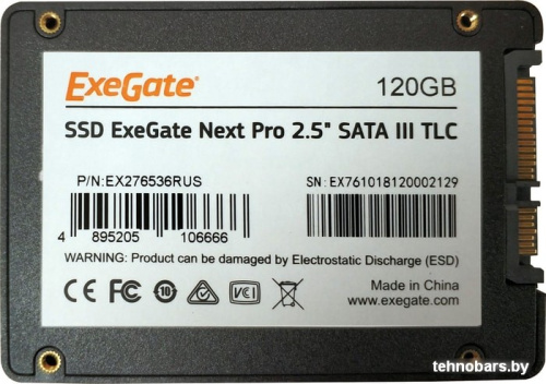 SSD ExeGate Next Pro 120GB EX276536RUS фото 4