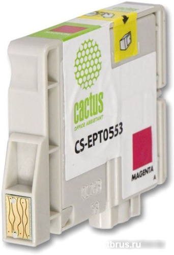Картридж CACTUS CS-EPT0553 (аналог Epson C13T05534010) фото 6