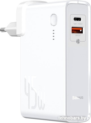 Портативное зарядное устройство Baseus GaN PPNLD-C02 10000mAh (белый) фото 3