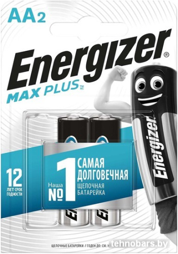 Батарейка Energizer Max Plus AA 2 шт фото 3