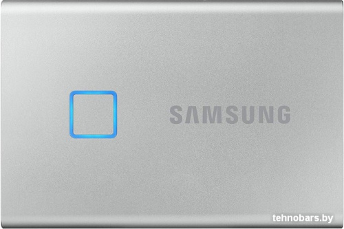 Внешний накопитель Samsung T7 Touch 500GB (серебристый) фото 3