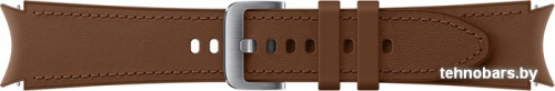 Ремешок Samsung Hybrid Leather для Samsung Galaxy Watch4 (20 мм, M/L,коричневый) фото 5