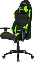 Кресло AKRacing K7012 (черный/зеленый)