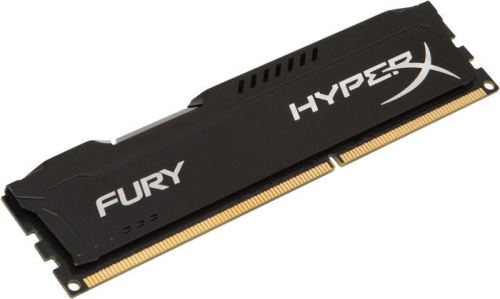 Оперативная память Kingston HyperX Fury Black 8GB DDR3 PC3-12800 (HX316C10FB/8) фото 4