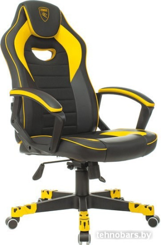 Кресло Zombie Game 16 (черный/желтый) фото 3