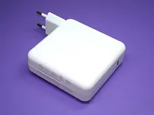 Блок питания (сетевой адаптер) для ноутбуков MacBook 87W USB Type-C, без кабеля