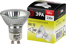 Галогенная лампа ЭРА GU10-JCDR (MR16) -50W-230V C0027386