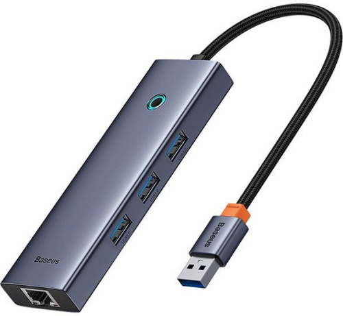 USB-хаб Baseus Flite Series 4-Port USB-A Hub B0005280A813-01 фото 5