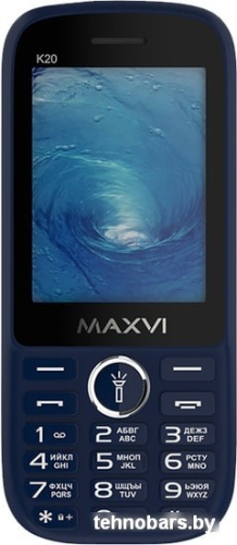 Мобильный телефон Maxvi K20 (синий) фото 4