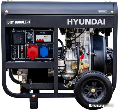 Дизельный генератор Hyundai DHY 8000LE-3 фото 5