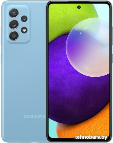 Смартфон Samsung Galaxy A52 SM-A525F/DS 8GB/256GB (синий) фото 3
