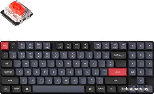 Клавиатура Keychron K13 Pro RGB K13P-H1-RU (Gateron Low Profile Red) фото 3