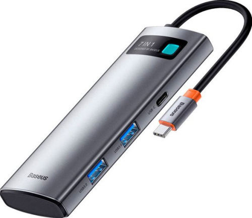 USB-хаб Baseus Metal Gleam Series 7-in-1 Type-C WKWG020113