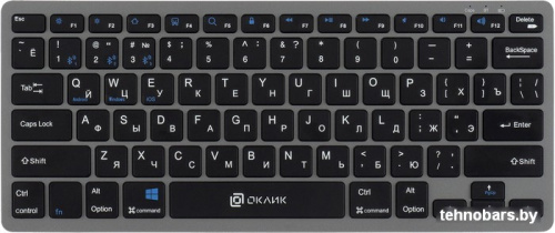 Клавиатура Oklick 835S (серый/черный) фото 3