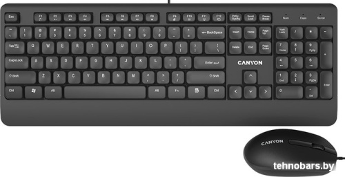 Клавиатура + мышь Canyon CNE-CSET4-RU фото 3